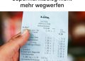 Erfahren Sie, warum es wichtig ist, im Supermarkt immer den Kassenbon mitzunehmen