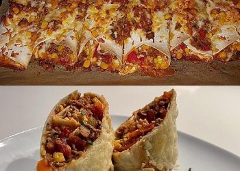 Mexikanische Burritos, Die backe ich immer wieder !
