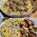 Unbeschreiblich lecker, Tagliatelle mit Pilzsoße und Hackbällchen