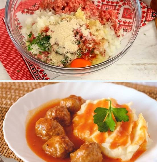 Köstliche Fleischbällchen in Tomatensoße