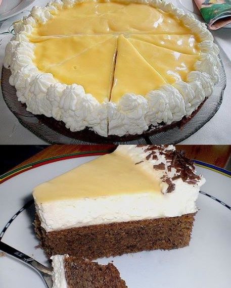 Schmilzt im Mund, Eierlikörtorte ohne Mehl !