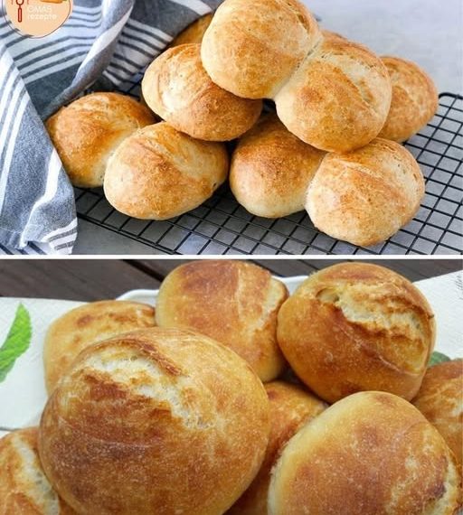 Einfache und köstliche DDR-Brötchen, das leckerste Rezept überhaupt