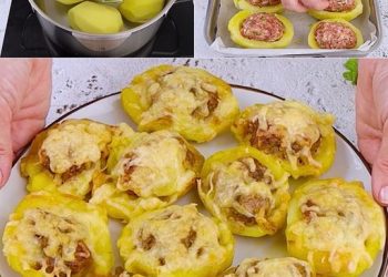 Gefüllte Kartoffeln: das köstliche und wirklich einfache Rezept
