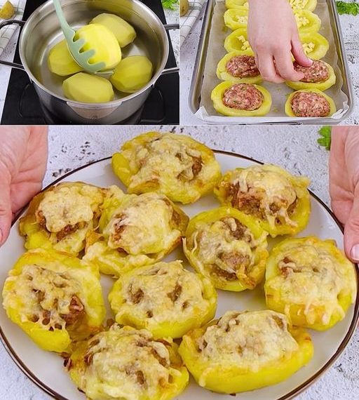 Gefüllte Kartoffeln: das köstliche und wirklich einfache Rezept