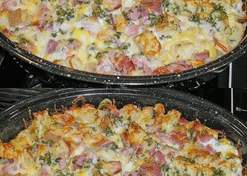 Bergbauern Auflauf