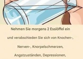 Zwei Messlöffel am Morgen und vergessen Sie Knochenschmerzen, Diabetes, Nerven und Depressionen