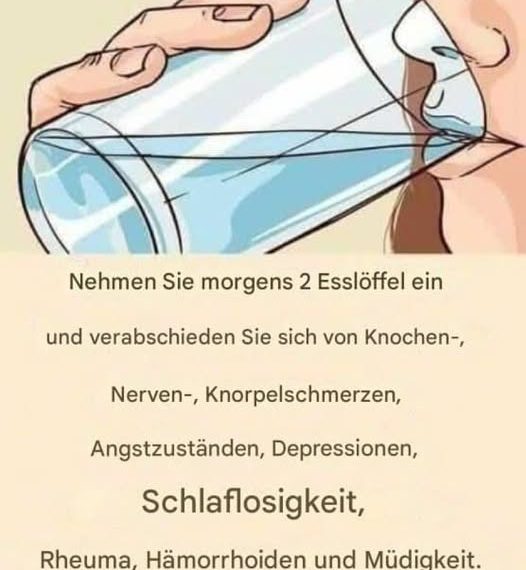 Zwei Messlöffel am Morgen und vergessen Sie Knochenschmerzen, Diabetes, Nerven und Depressionen