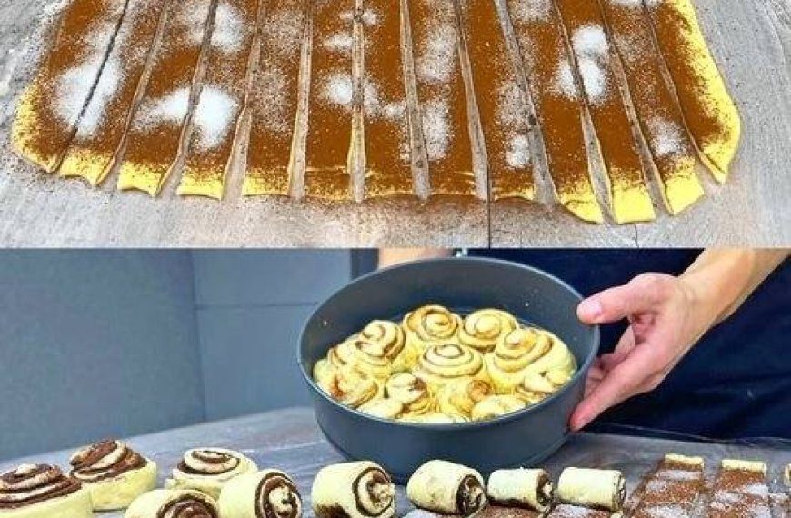 10 Minuten Schnecken mit Zimtzucker ich nehme nur 200 g Quark dafur