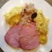 Kassler mit Sauerkraut und Kartoffeln