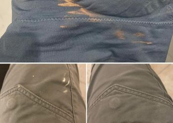 So entfernen Sie Bleichflecken von Stoffen mit 2 Tipps