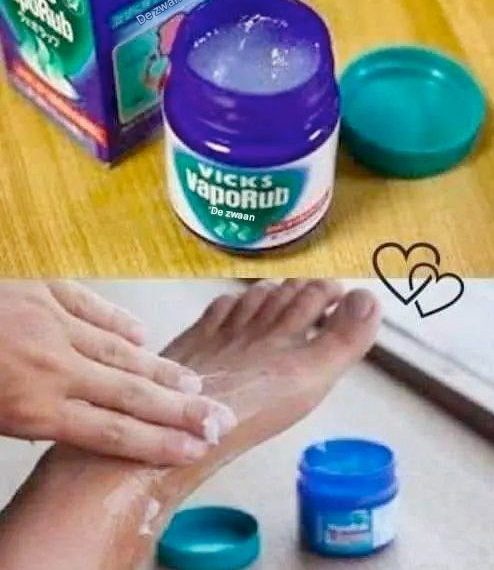 Warum Sie Vicks VapoRub vor dem Schlafengehen auf Ihre Füße auftragen sollten