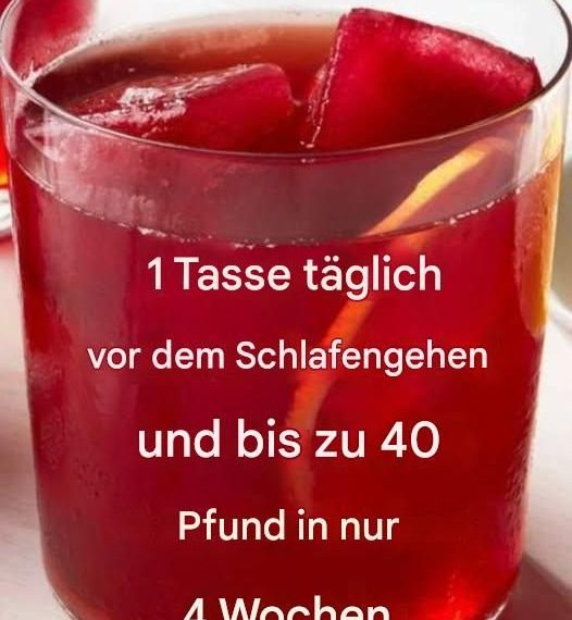 Das stärkste Fettverbrennungsgetränk zur schnellen Reduzierung von Bauchfett