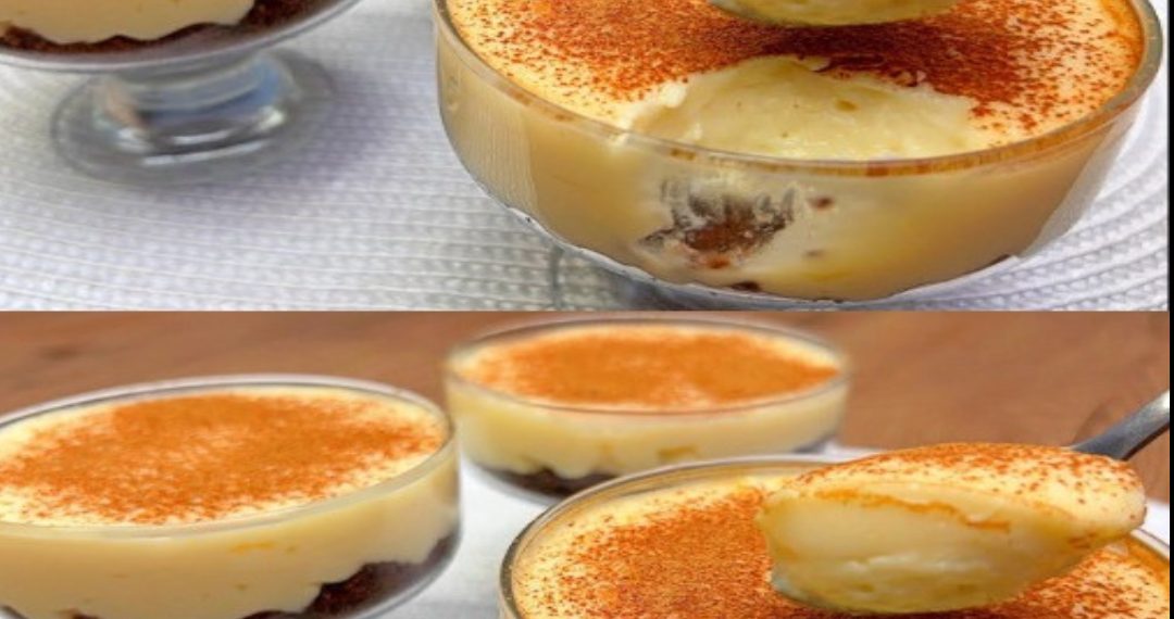 Ein köstliches hausgemachtes Dessert in nur 5 Minuten, kein Kochen erforderlich