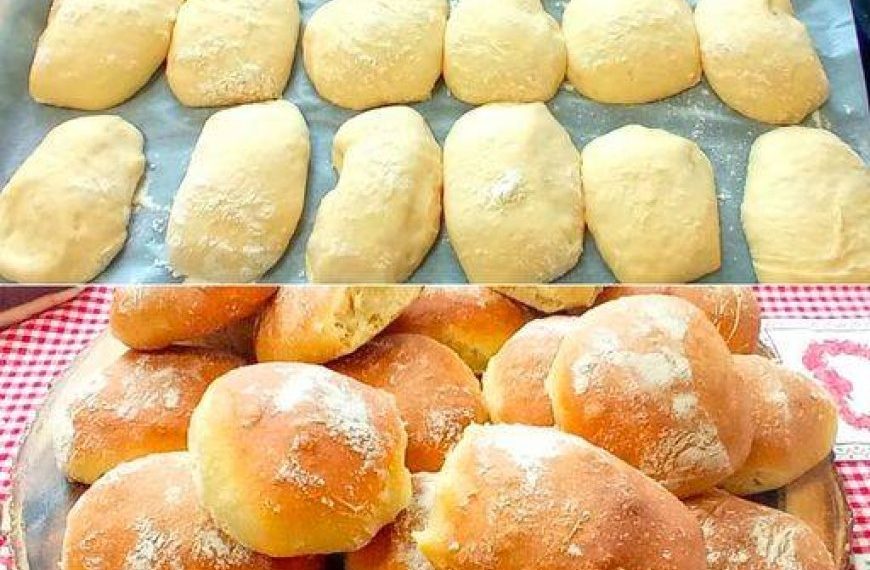 Du wirst Brötchen nie wieder kaufen, Bäcker Brötchen mit 3 Zutaten