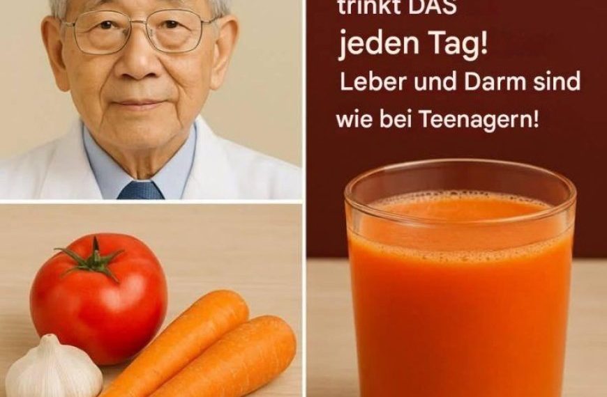 Der Saft, den ein 95-jähriger chinesischer Arzt täglich für eine saubere Leber und einen jugendlichen Darm trinkt