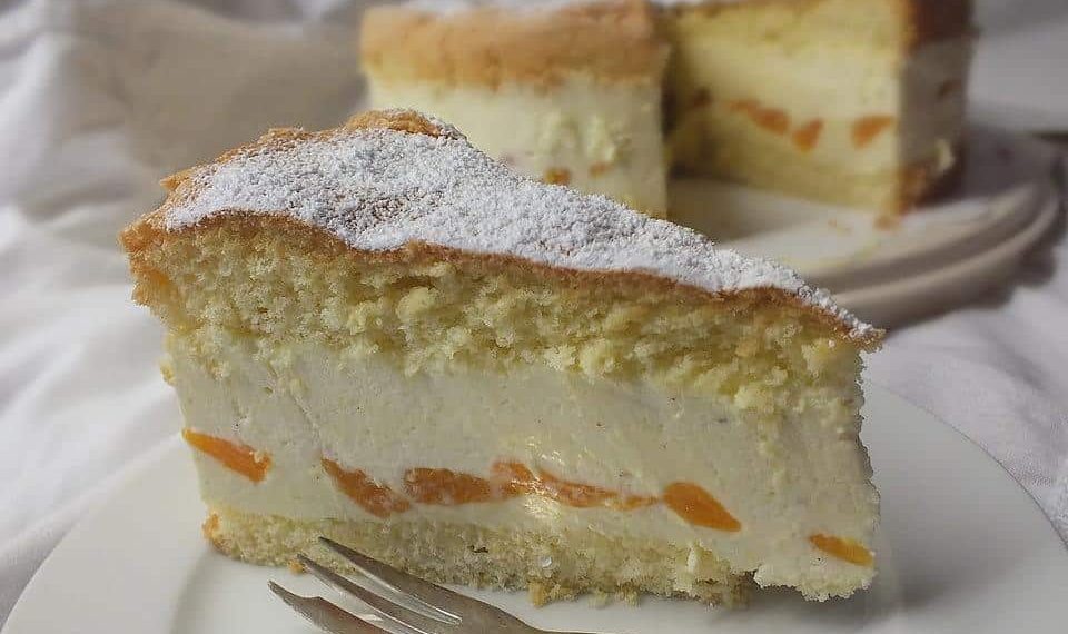 Tolles Rezept! Schmeckt klasse: Käsesahnetorte mit Mandarinen