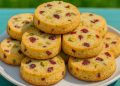 Cranberry-Pistazien-Shortbread-Kekse