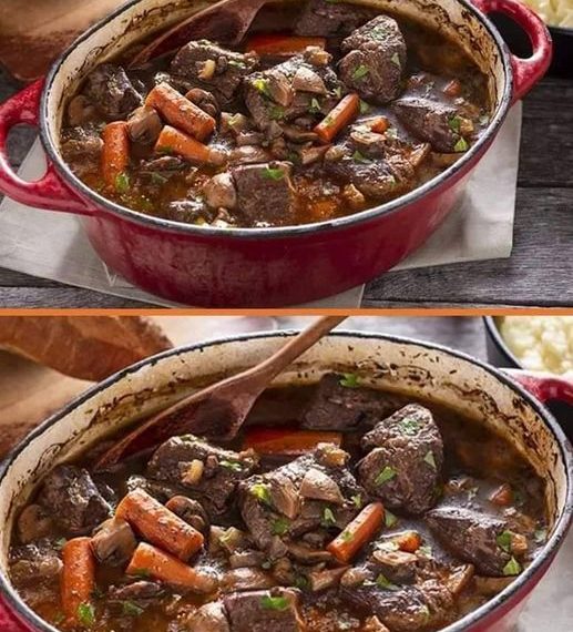 Rezept für Beef Bourguignon