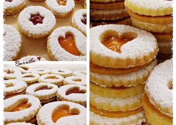 Das beste Rezept für Mürbeteigplätzchen mit Marmelade