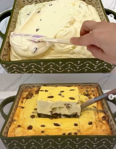 Boahhh Ich verühre 125 g Quark mit Vanillepudding, Schmandkuchen in 10 Minuten zubereitet!