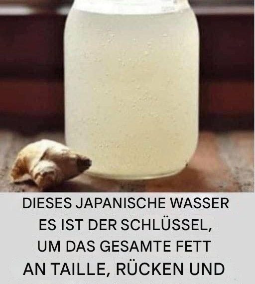 Das gesündeste Getränk zum Fettverbrennen an Bauch, Nacken, Armen, Rücken und Oberschenkeln