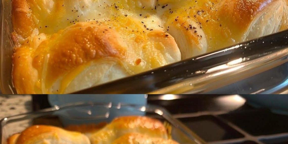 French Onion Chicken Bubble Up – Ein käsiges, wohliges Wohlfühlgericht für unter der Woche!