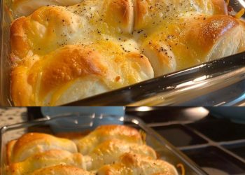 French Onion Chicken Bubble Up – Ein käsiges, wohliges Wohlfühlgericht für unter der Woche!
