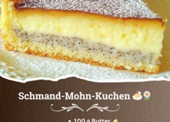 Dies ist kein Kuchen sondern eine Geschmacksbombe, Schmand-Mohn-Kuchen Suchtgefahr!
