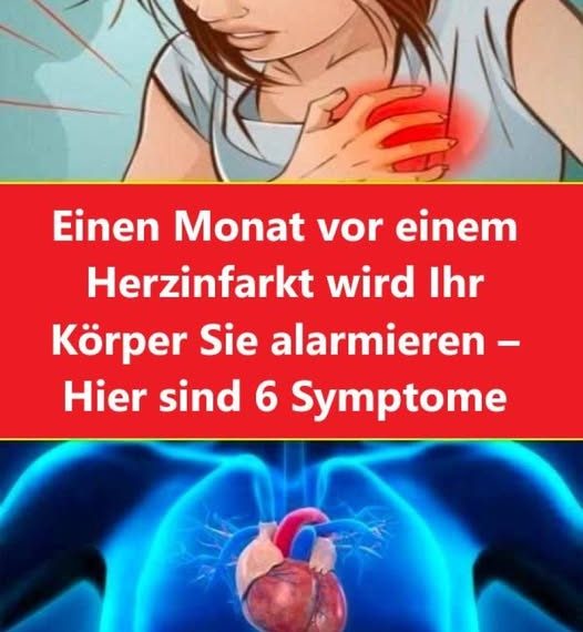 Unmittelbar vor einem Infarto – Du warst alarmiert – Es sind 6 Monate vergangen
