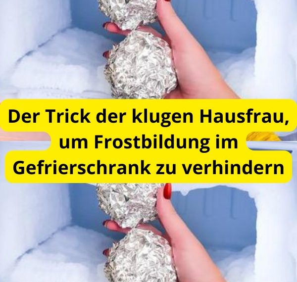 Der Trick der klugen Hausfrau, um Frostbildung im Gefrierschrank zu verhindern