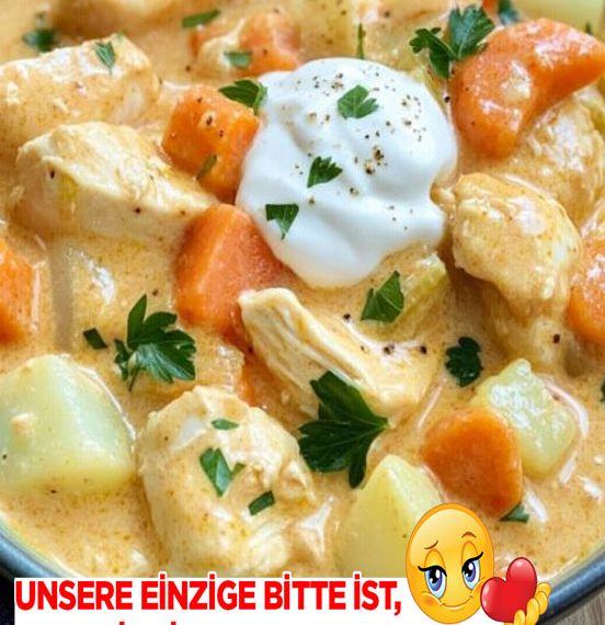 Die ganze Familie war begeistert und saulecker, Kohlrabi-Möhren-Hähnchen-Pfanne!