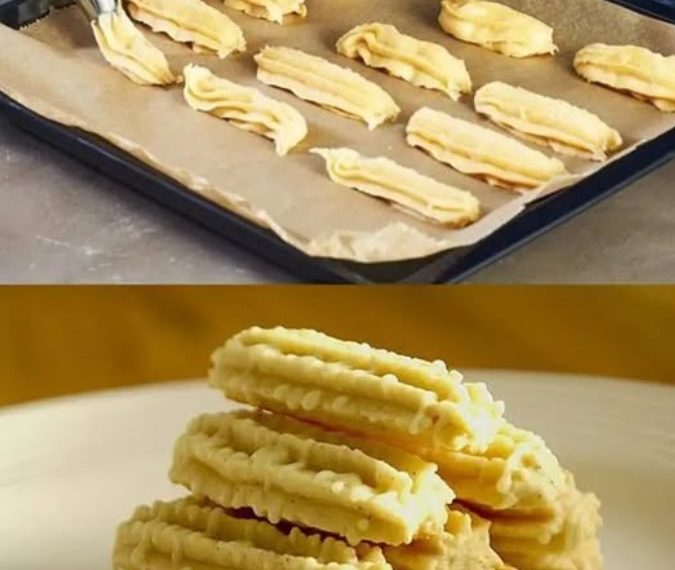 Hier ist das Rezept für die beste Leckerei aller Zeiten: Eierlikör-Spritzgebäck!