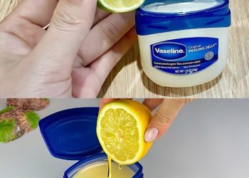 Mischen Sie Vaseline mit Zitrone und Sie werden überrascht sein