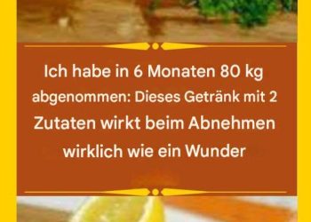 Ich habe in 6 Monaten 80 kg abgenommen
