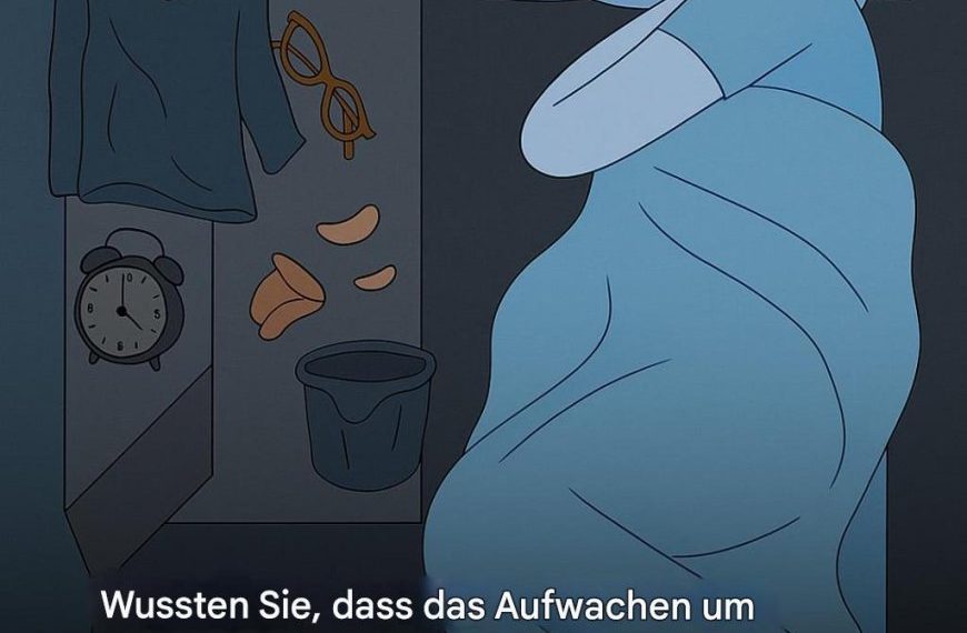 Dies könnte der Grund sein, warum Sie zwischen 3 und 5 Uhr morgens aufwachen