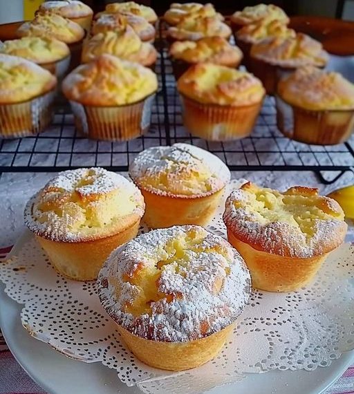 Quark Muffins mit Pudding in Paar Minuten bereit fur den Ofen