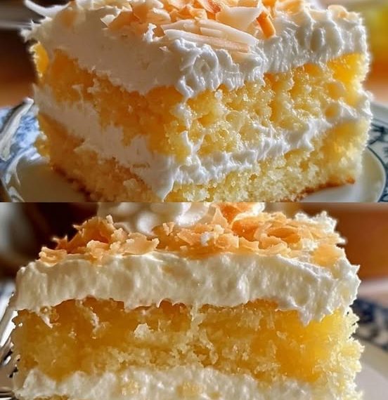 Ananas Kokos Traumkuchen