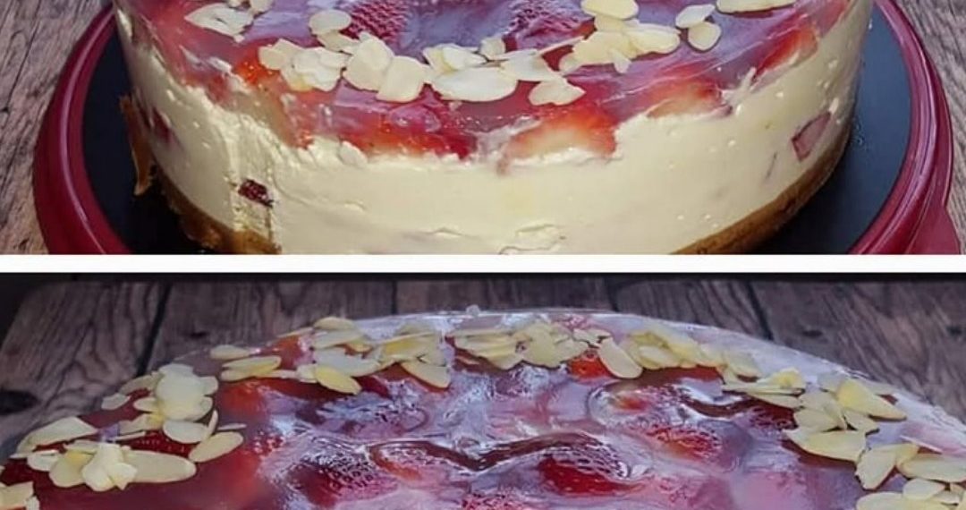 Erdbeer-Joghurt-Torte mit Eierlikör