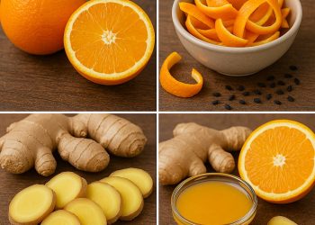 Wirf Orangenschalen nicht weg! Kombiniere sie mit Ingwer für ein kraftvolles, günstiges und praktisches Hausmittel!