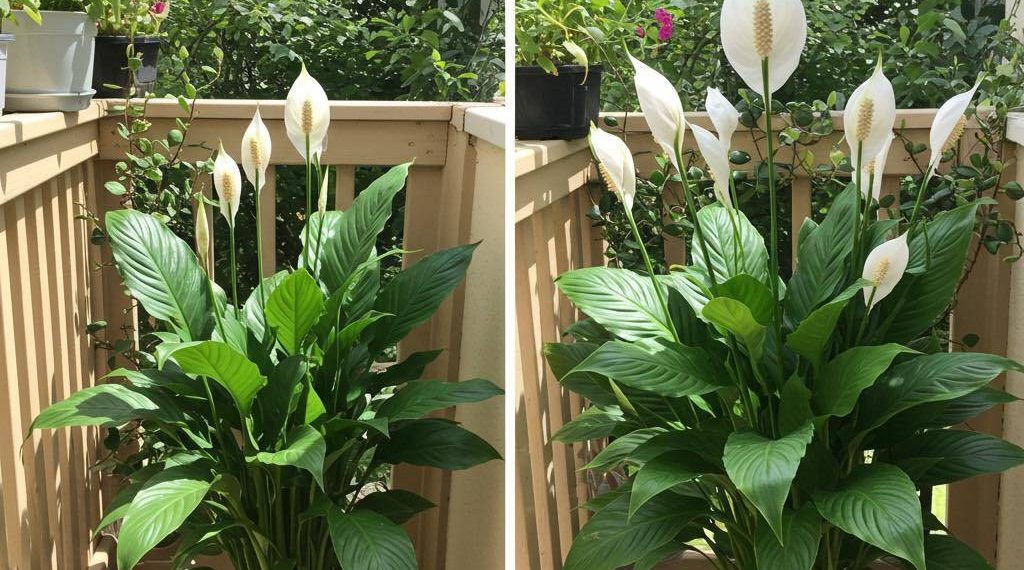 Schon eine Tasse lässt die Friedenslilie wie verrückt blühen (sogar die hässlichen)