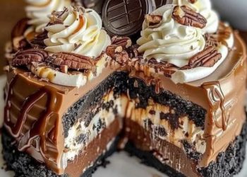 No-Bake Deutscher Schoko-Käsekuchen (ohne Backen)