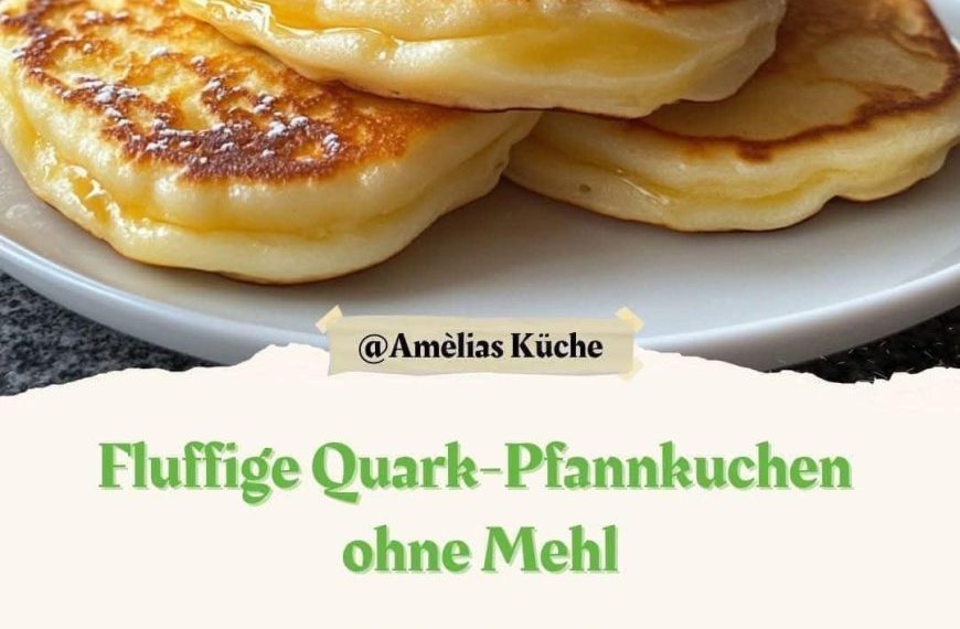 Oma’s Geheimrezept: Mehlfreie Quarkpfannkuchen