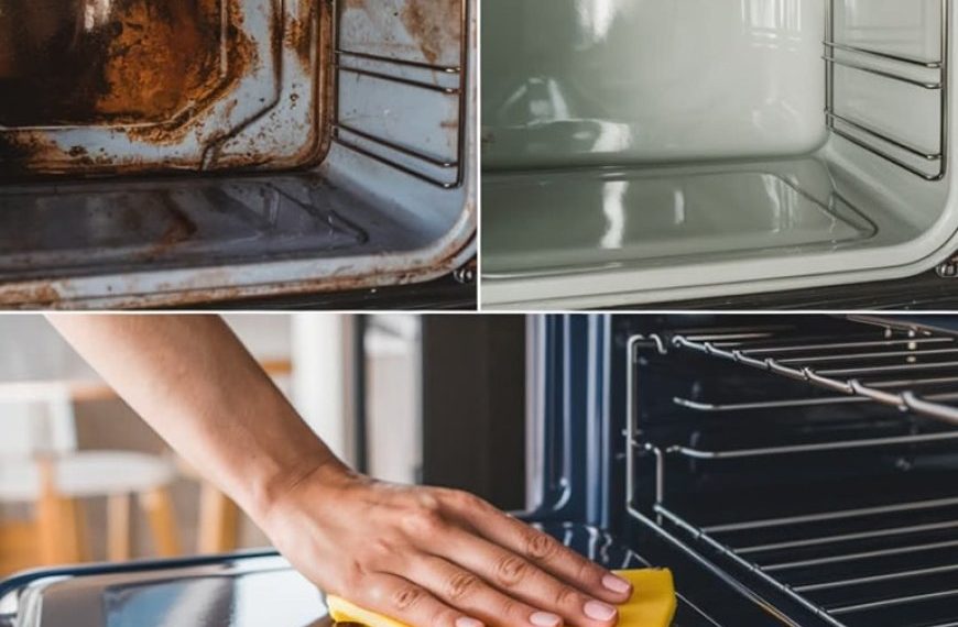 Der schnellste Trick der Welt für einen stumpfen, fettfreien Backofen