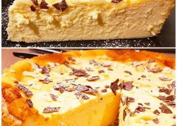 Zitronen Käsekuchen ohne Boden