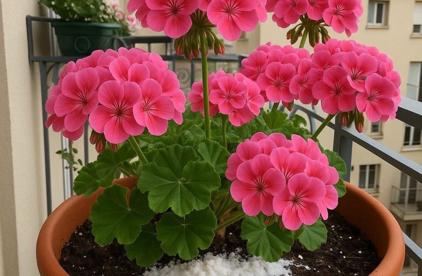 Geranien, Hortensien und prächtige Orchideen mit einer Prise davon: Garantierter Effekt