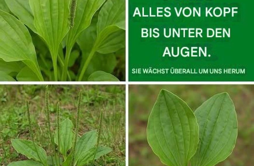 Wir stellen die Wunderpflanze vor: Wegerich