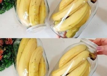 Bananen verderben nicht innerhalb weniger Tage, sondern bleiben mit dieser Methode bis zu zwei Jahre lang frisch