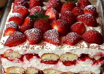 Blitz Erdbeer Tiramisu: Das perfekte Dessert in nur 10 Minuten