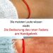 Die meisten Menschen wissen nicht, was der rote Faden am Handgelenk bedeutet