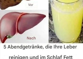 5 Getränke vor dem Schlafengehen, um Ihre Leber zu reinigen und Fett zu verbrennen